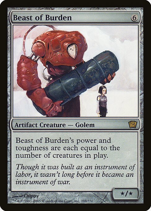 9ED: Beast of Burden (Foil)