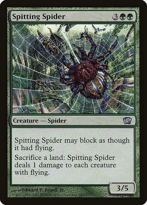 8ED: Spitting Spider (Foil)