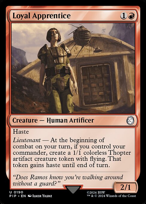 PIP: Loyal Apprentice