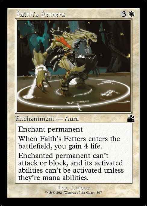 RVR: Faith's Fetters (Retro Frame) (Foil)