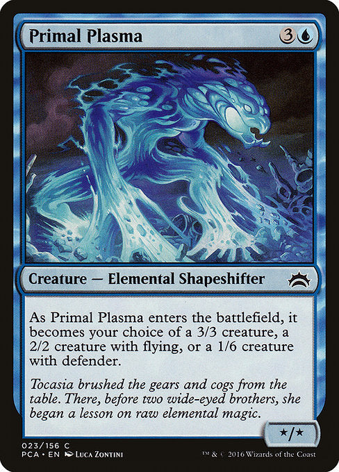 PCA: Primal Plasma