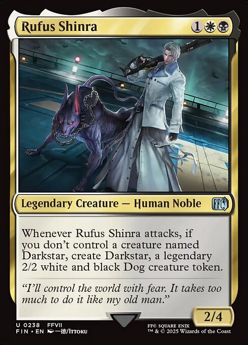 FIN: Rufus Shinra (Foil)