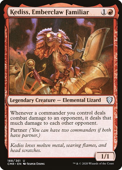 CMR: Kediss, Emberclaw Familiar (Foil)