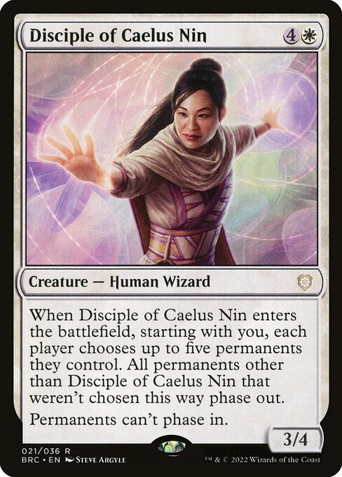 BRC: Disciple of Caelus Nin (Foil)