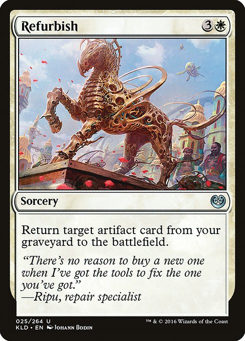 KLD: Refurbish