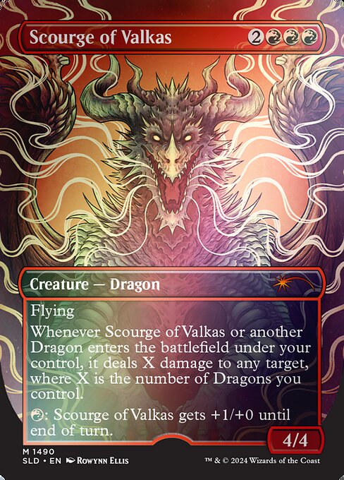 SLD: Scourge of Valkas (Rainbow Foil)