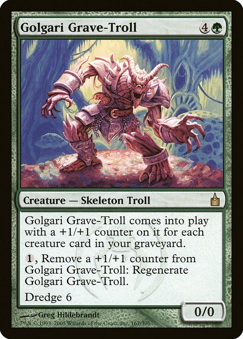 RAV: Golgari Grave-Troll (Foil)