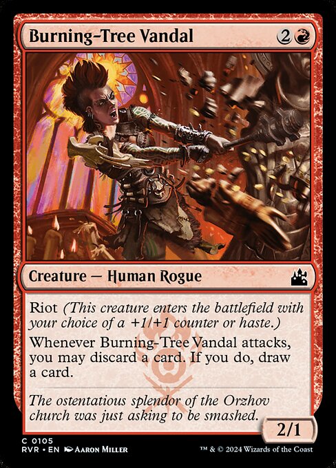 RVR: Burning-Tree Vandal (Foil)