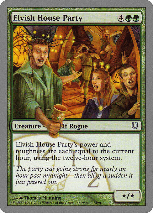UNH: Elvish House Party (Foil)