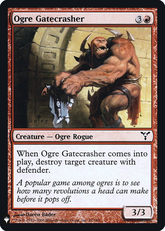 Ogre Gatecrasher [Foil] :: FMB1