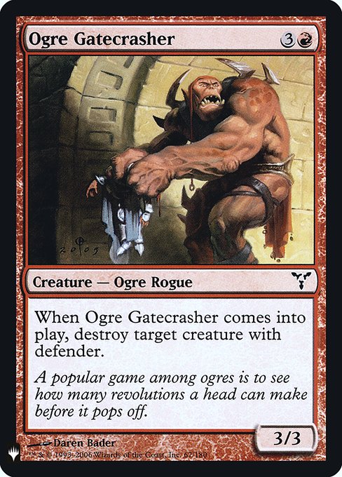 PLST: Ogre Gatecrasher (Foil)