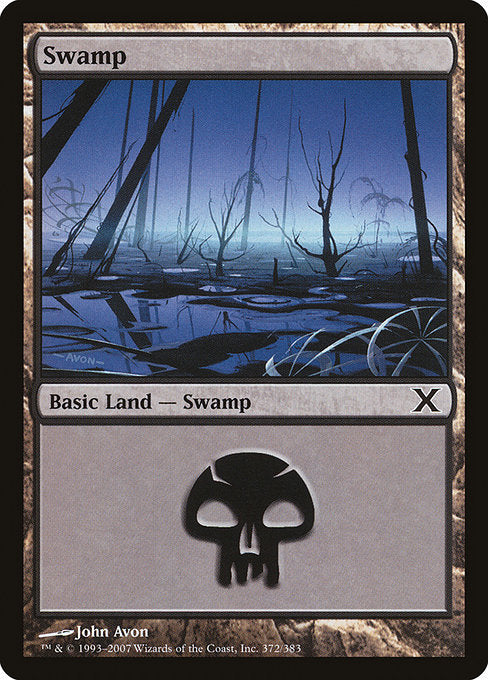 10E: Swamp (372) (Foil)