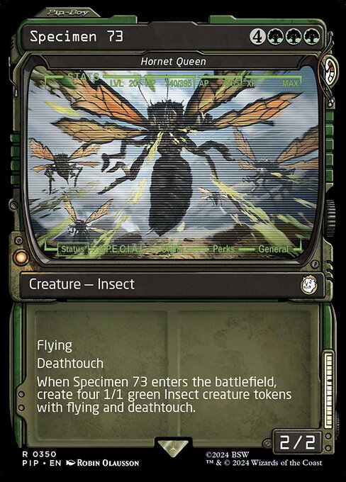 PIP: Specimen 73 - Hornet Queen (Showcase) (Foil)