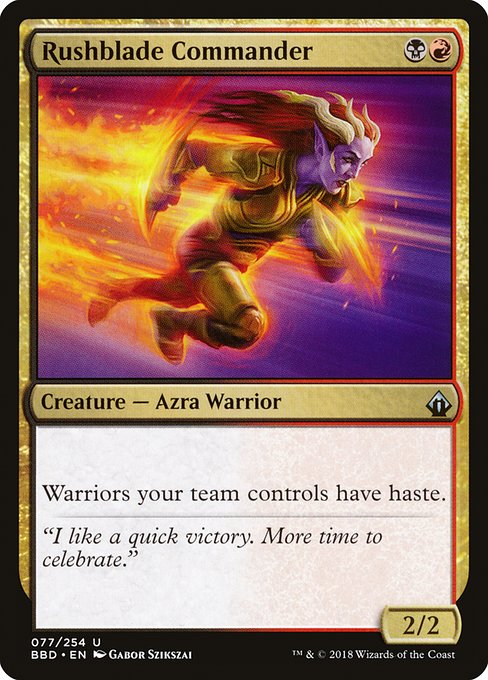 BBD: Rushblade Commander (Foil)