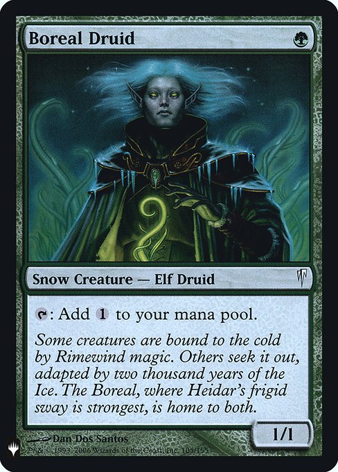 PLST: Boreal Druid (Foil)