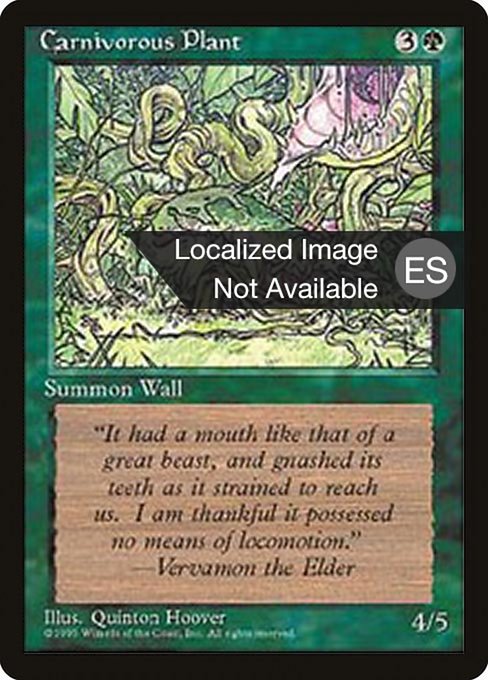 4BB: Carnivorous Plant