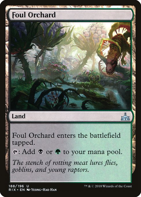 RIX: Foul Orchard