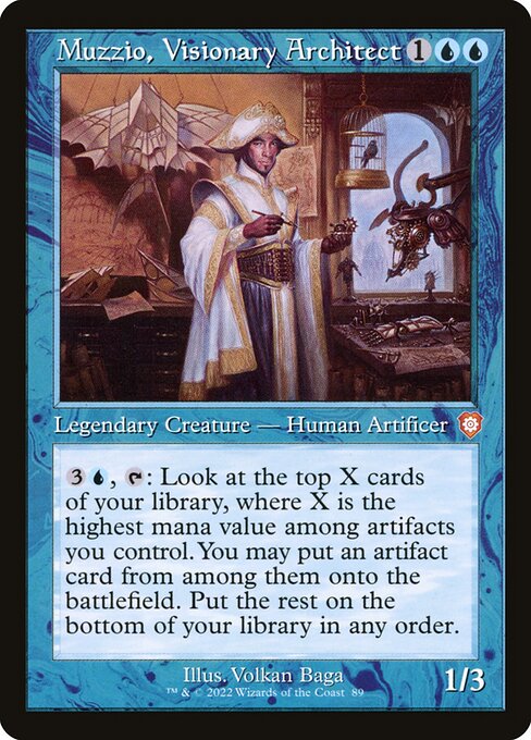 BRC: Muzzio, Visionary Architect (Retro Frame)