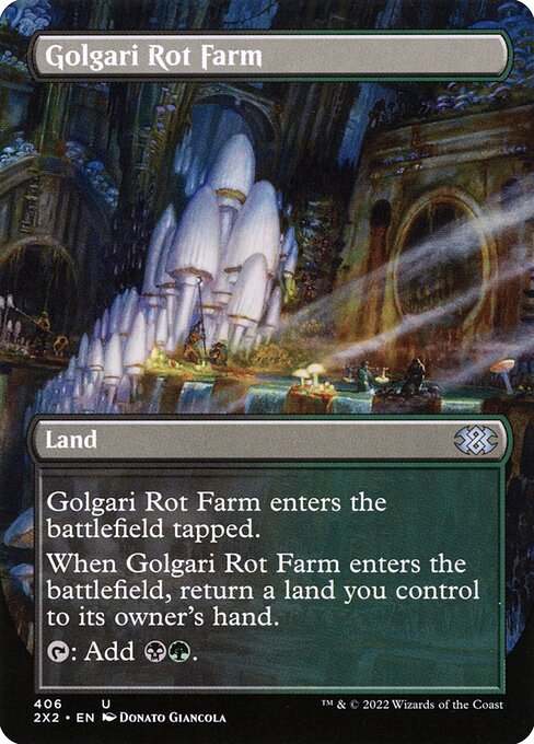 2X2: Golgari Rot Farm (Borderless)