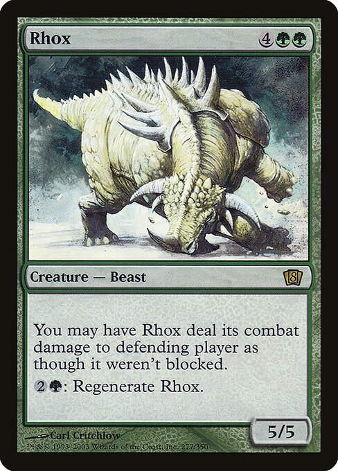8ED: Rhox (Foil)