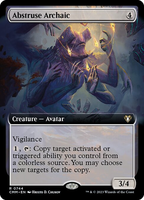 CMM: Abstruse Archaic (Extended Art) (Foil)