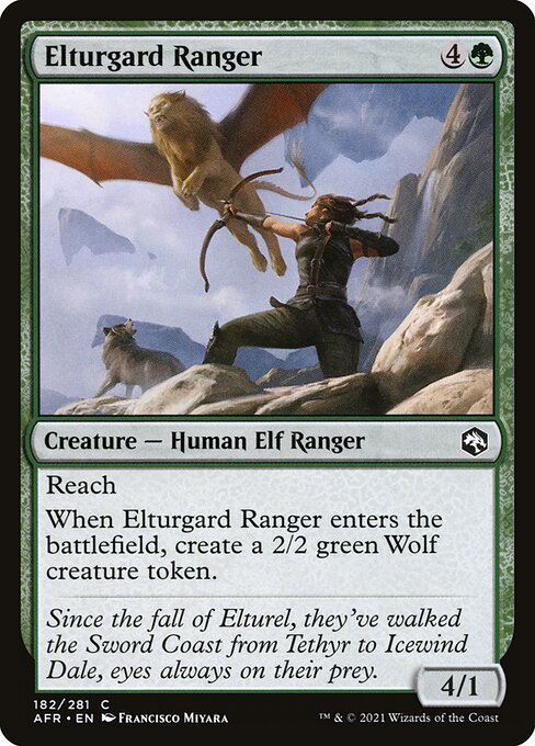 AFR: Elturgard Ranger (Foil)
