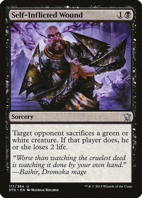 DTK: Self-Inflicted Wound (Foil)