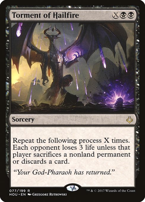 HOU: Torment of Hailfire (Foil)