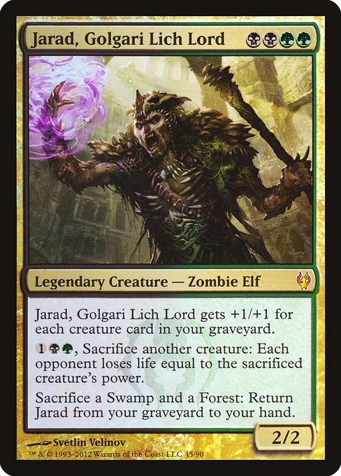 DDJ: Jarad, Golgari Lich Lord (Foil)