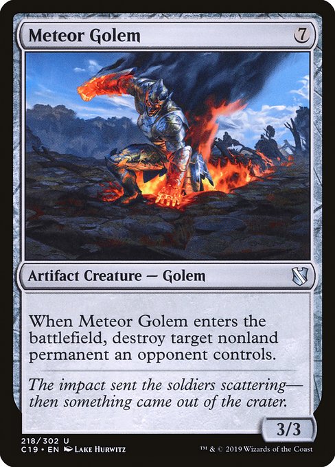 C19: Meteor Golem
