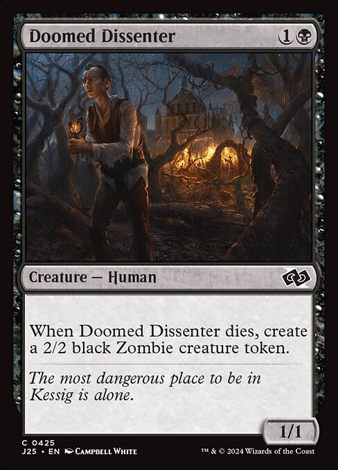 J25: Doomed Dissenter