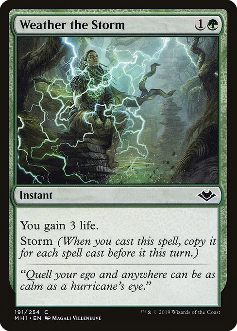 MH1: Weather the Storm (Foil)