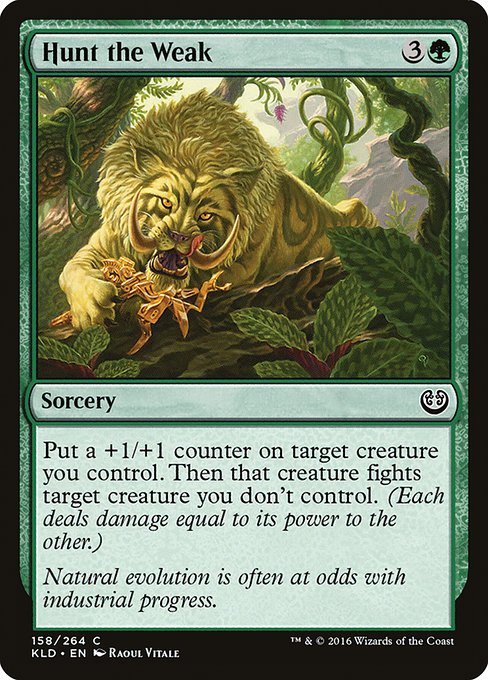 KLD: Hunt the Weak