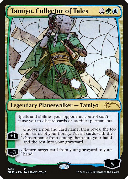 SLD: Tamiyo, Collector of Tales (Stained Glass) (Foil)