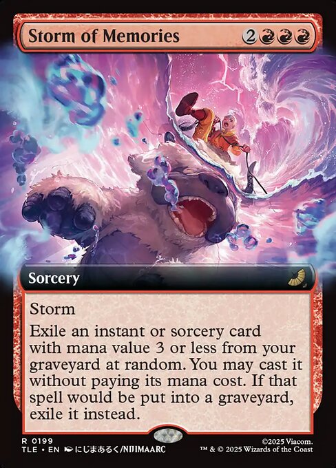 TLE: Storm of Memories (Extended Art) (Foil)