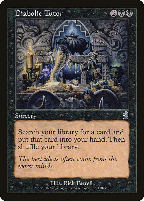 ODY: Diabolic Tutor (Foil)