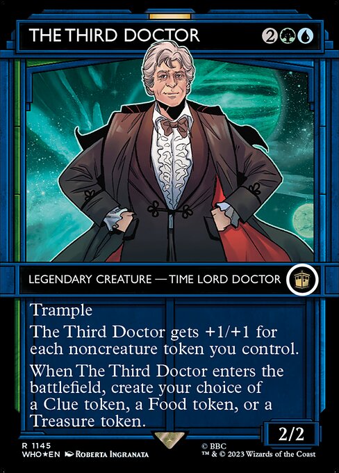 WHO: The Third Doctor (Showcase) (Surge Foil)