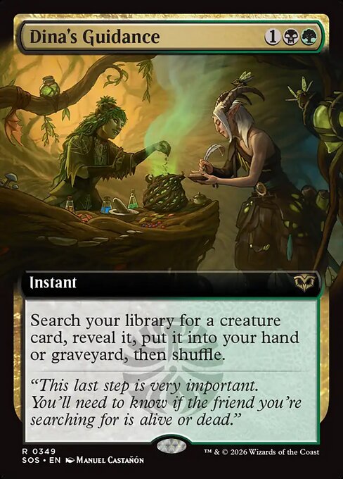 SOS: Dina's Guidance (Extended Art)