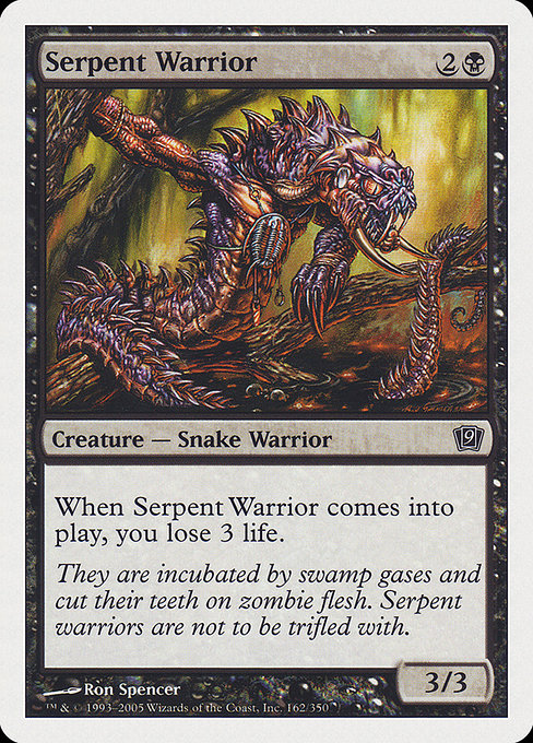 9ED: Serpent Warrior