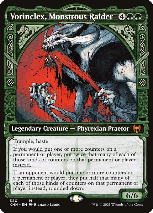 KHM: Vorinclex, Monstrous Raider (Showcase) (Foil)
