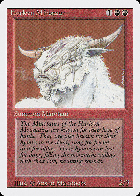 3ED: Hurloon Minotaur