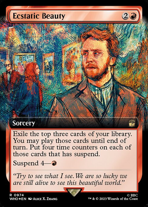 WHO: Ecstatic Beauty (Extended Art) (Surge Foil)