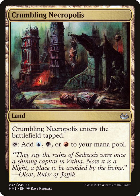 MM3: Crumbling Necropolis (Foil)