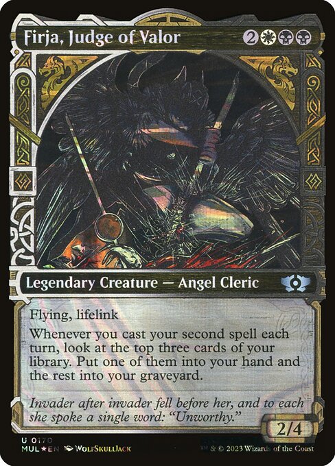 MUL: Firja, Judge of Valor (Halo Foil)