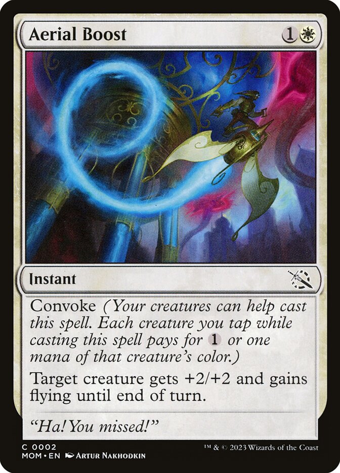 Aerial Boost [Foil] :: MOM