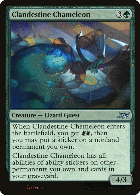 UNF: Clandestine Chameleon (Galaxy Foil)