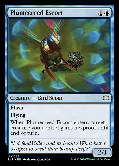 BLB: Plumecreed Escort (Foil)
