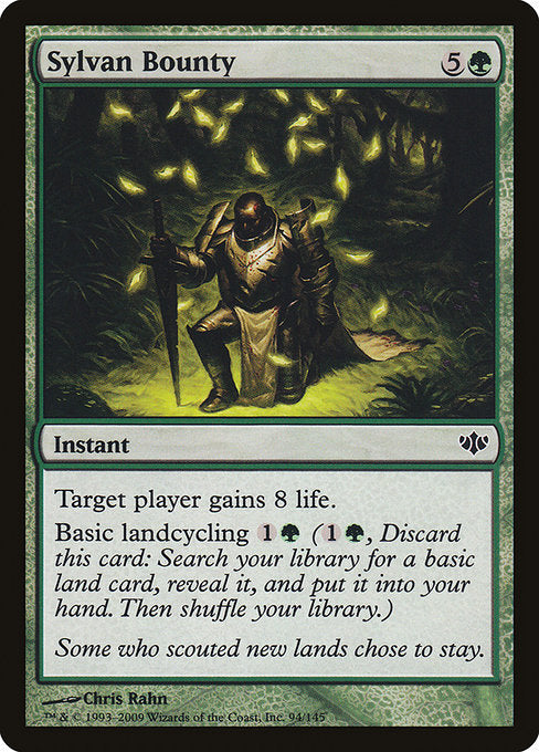 CON: Sylvan Bounty (Foil)