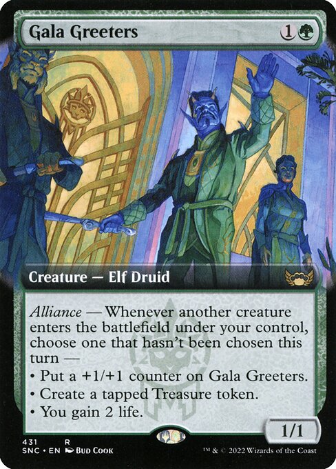 SNC: Gala Greeters (Extended Art) (Foil)