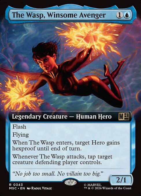 MSC: The Wasp, Winsome Avenger (Extended Art)
